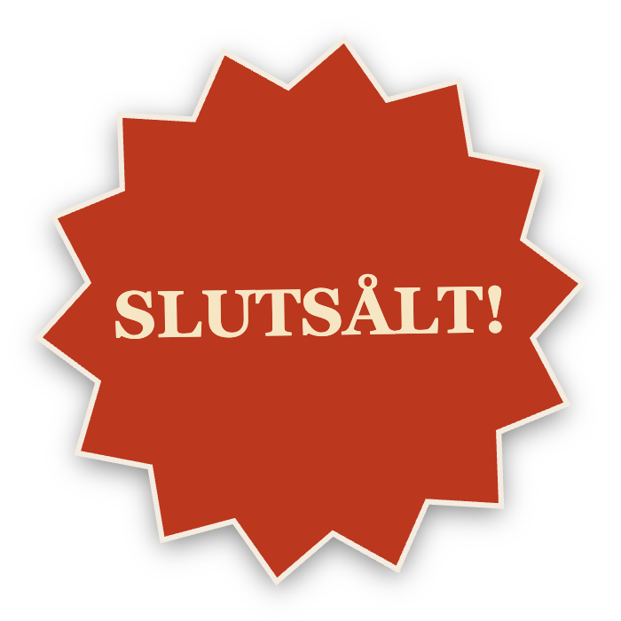 Slutsålt!